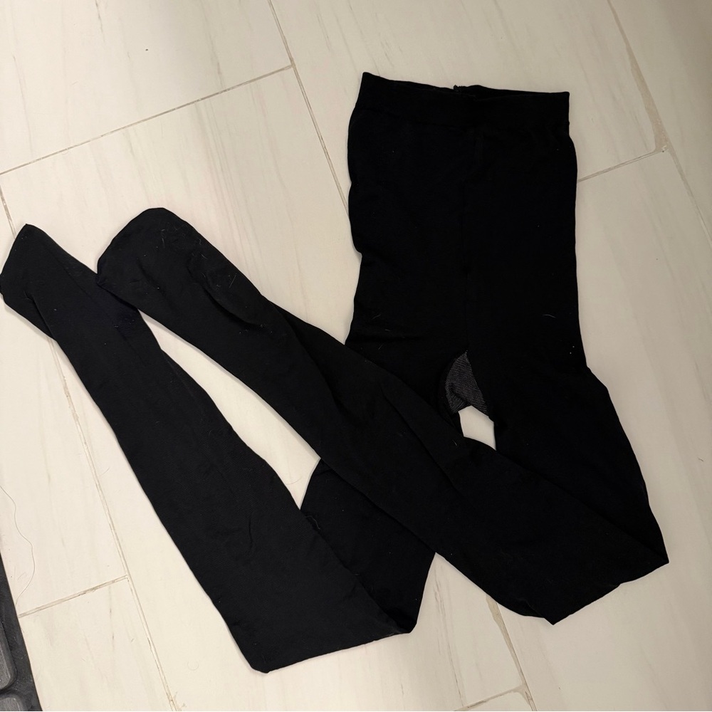 Women’s black stockings pantyhose hosiery leggings